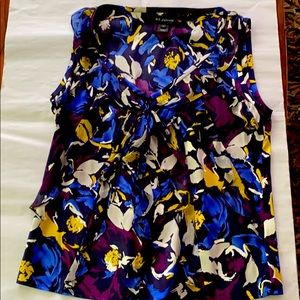 St. John classic silk top